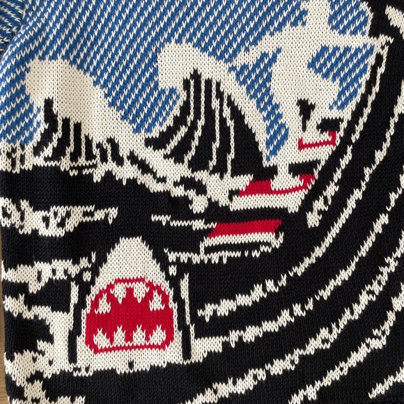 Thom Browne Graphic Shark Sweater - Picture 2 of 6